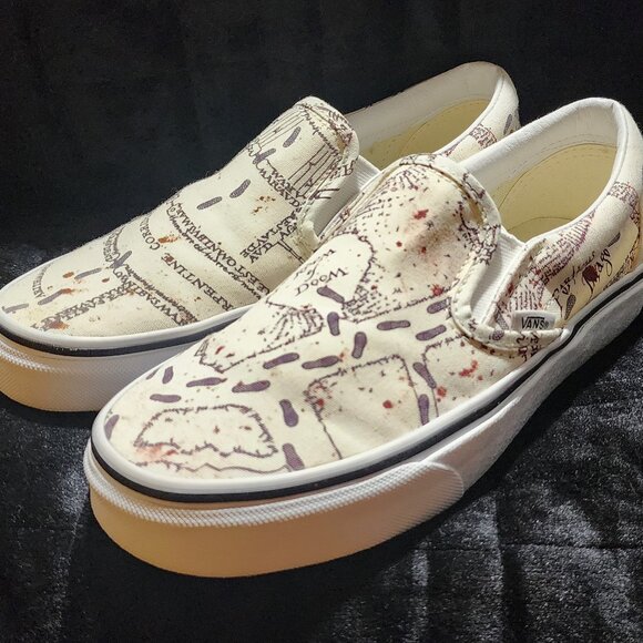 VANS x Harry Potter **Marauders Map Classic Slip-on** - Picture 7 of 10